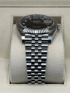 2019 Rolex Datejust 41mm 126334 Jubilee Black Diamond Dial