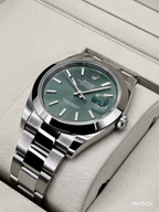 NEW 2026 Rolex Datejust 41mm 126300 Stainless Steel Oyster Green Dial