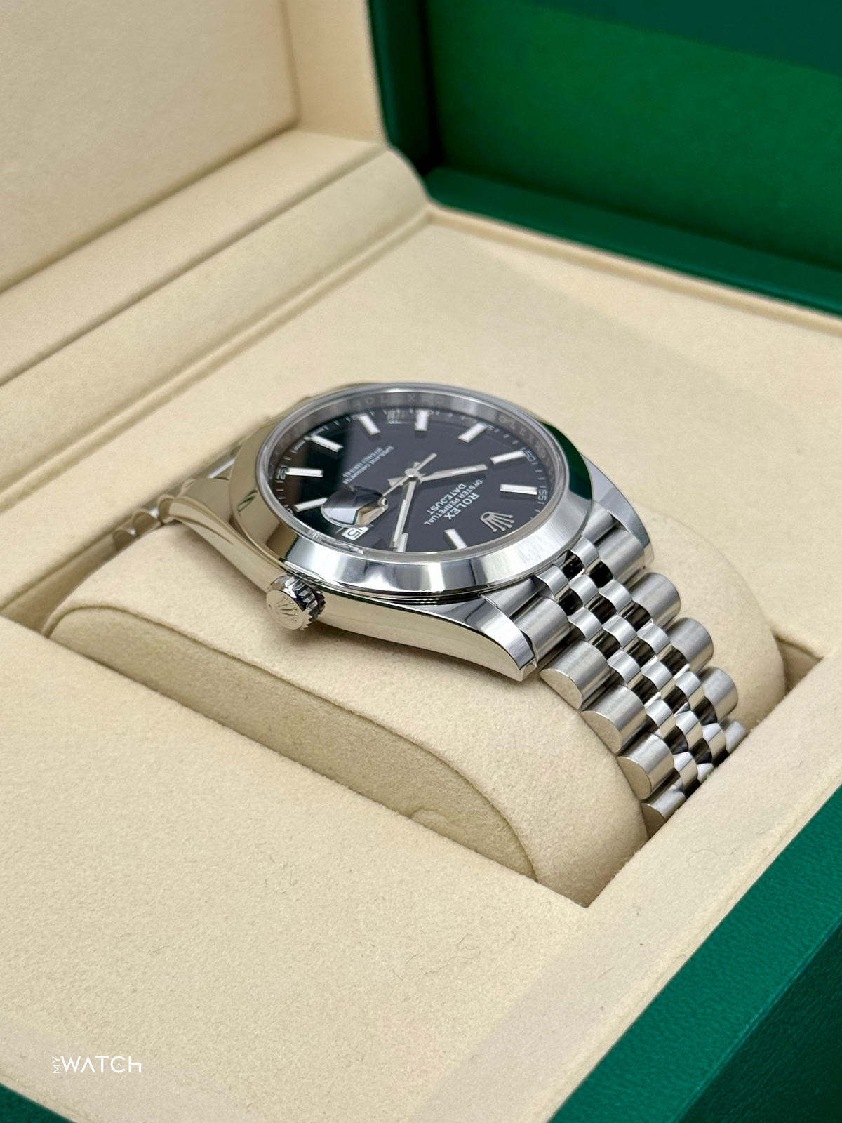 NEW 2025 Rolex Datejust 41mm 126300 Stainless Steel Jubilee Black Dial