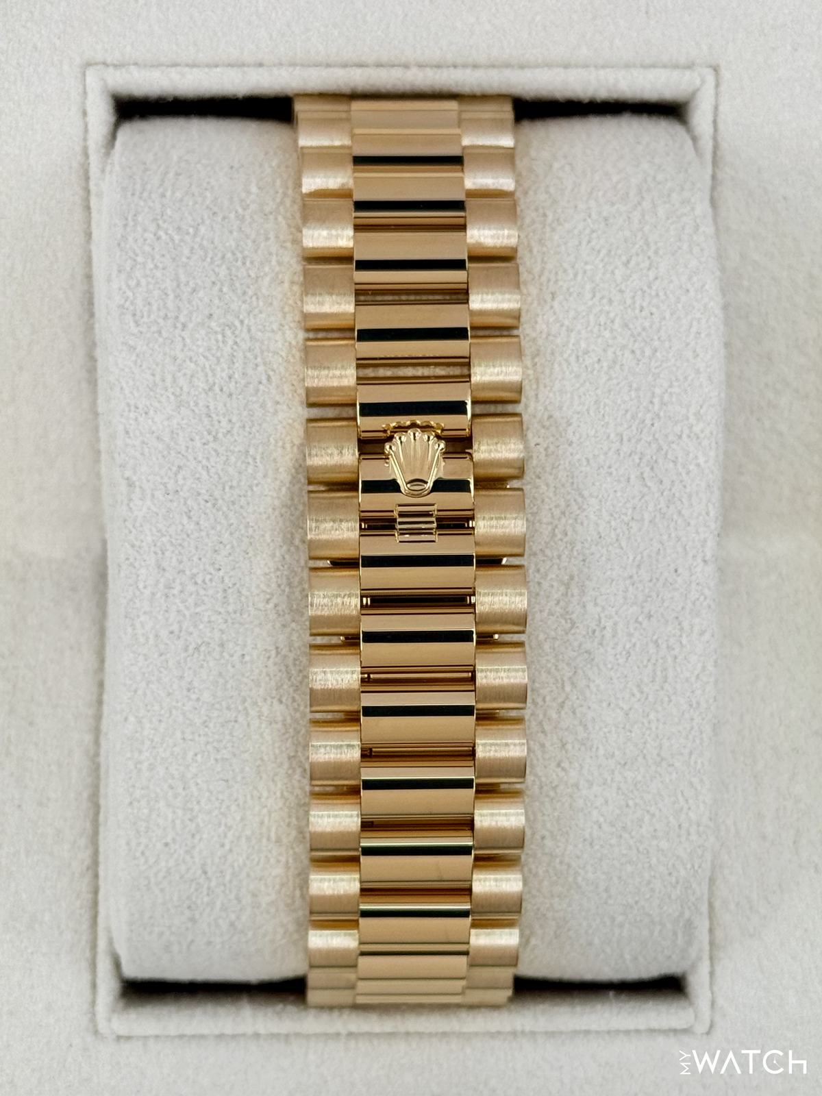 2022 Rolex Day-Date 40mm 228238 Yellow Gold Black Onyx Diamond Dial