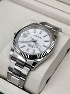 NEW 2026 Rolex Datejust 41mm 126334 Stainless Steel Oyster White Dial
