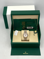 2026 Rolex Datejust 31mm 278271 Two-Tone Jubilee Silver Diamond Dial