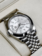 NEW 2025 Rolex Datejust 41mm 126300 Stainless Steel Jubilee Silver Dial