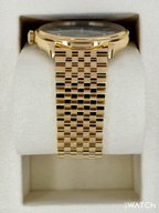 NEW 2026 Rolex 1908 39mm 52508 Yellow Gold Settimo Bracelet Black Dial