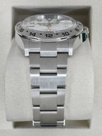 NEW 2026 Rolex Explorer II 42mm 226570 Stainless Steel Polar White Dial (NEW CARD AND STICKERED)