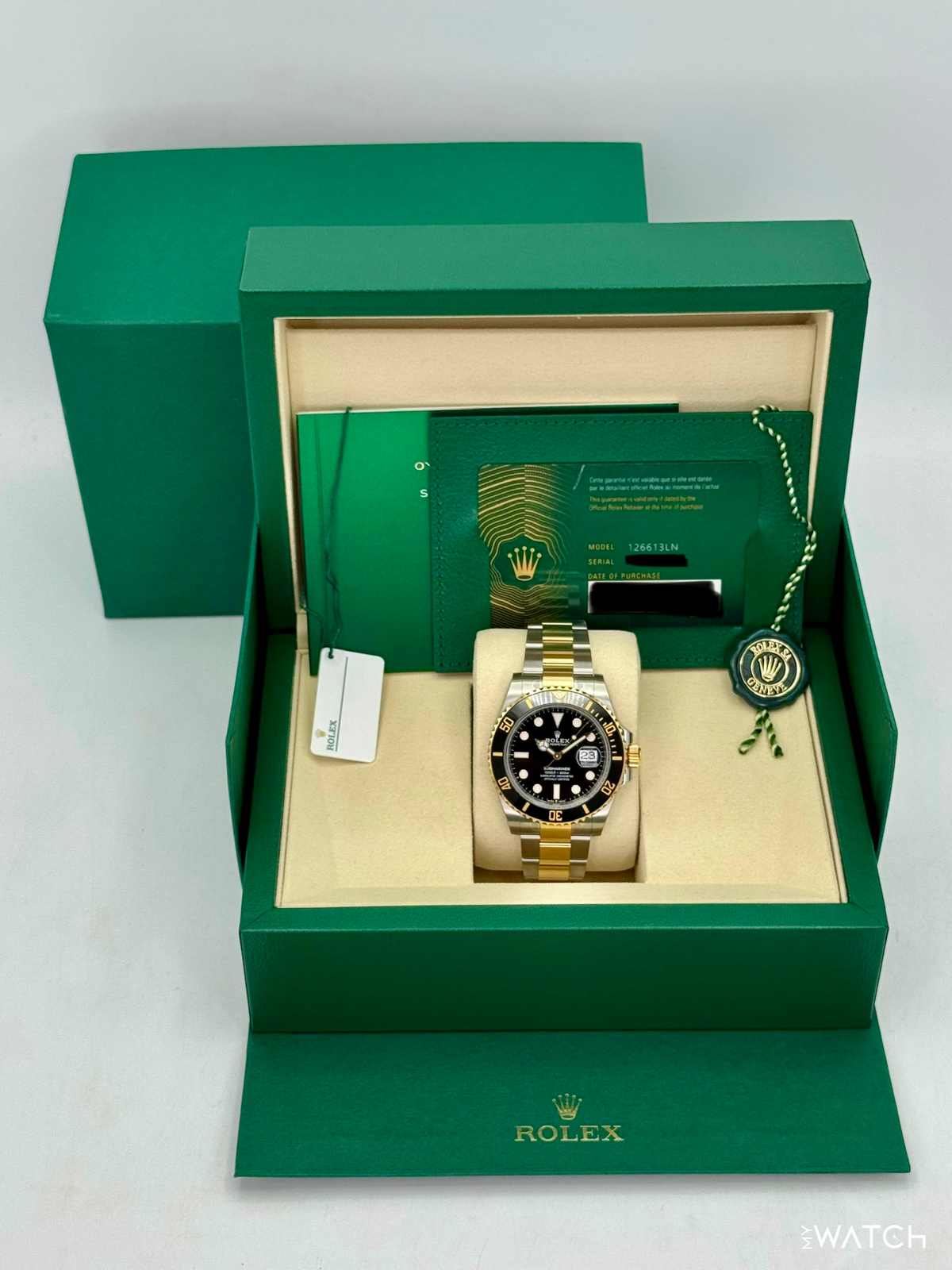 NEW 2026 Rolex Submariner 41mm 126613LN Two-Tone Black Dial (STICKERED)