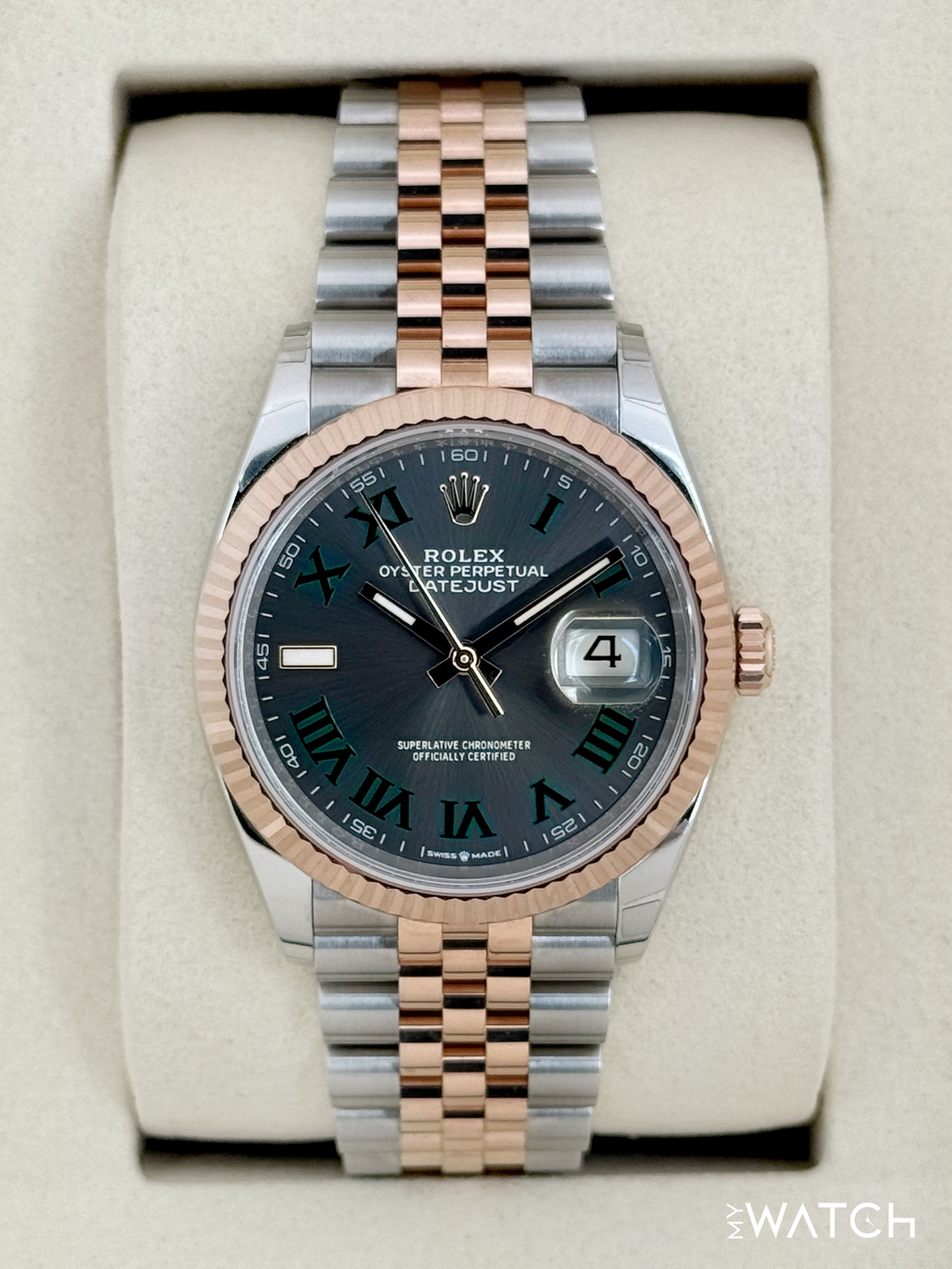NEW 2026 Rolex Datejust 36mm 126231 Two-Tone Jubilee Wimbledon Dial