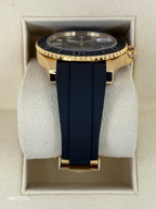 2023 Rolex Yacht-Master 42mm 226658 Gold Oysterflex Black Dial