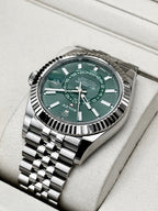 NEW 2026 Rolex Sky-Dweller 42mm 336934 Jubilee Green Dial (STICKERED)