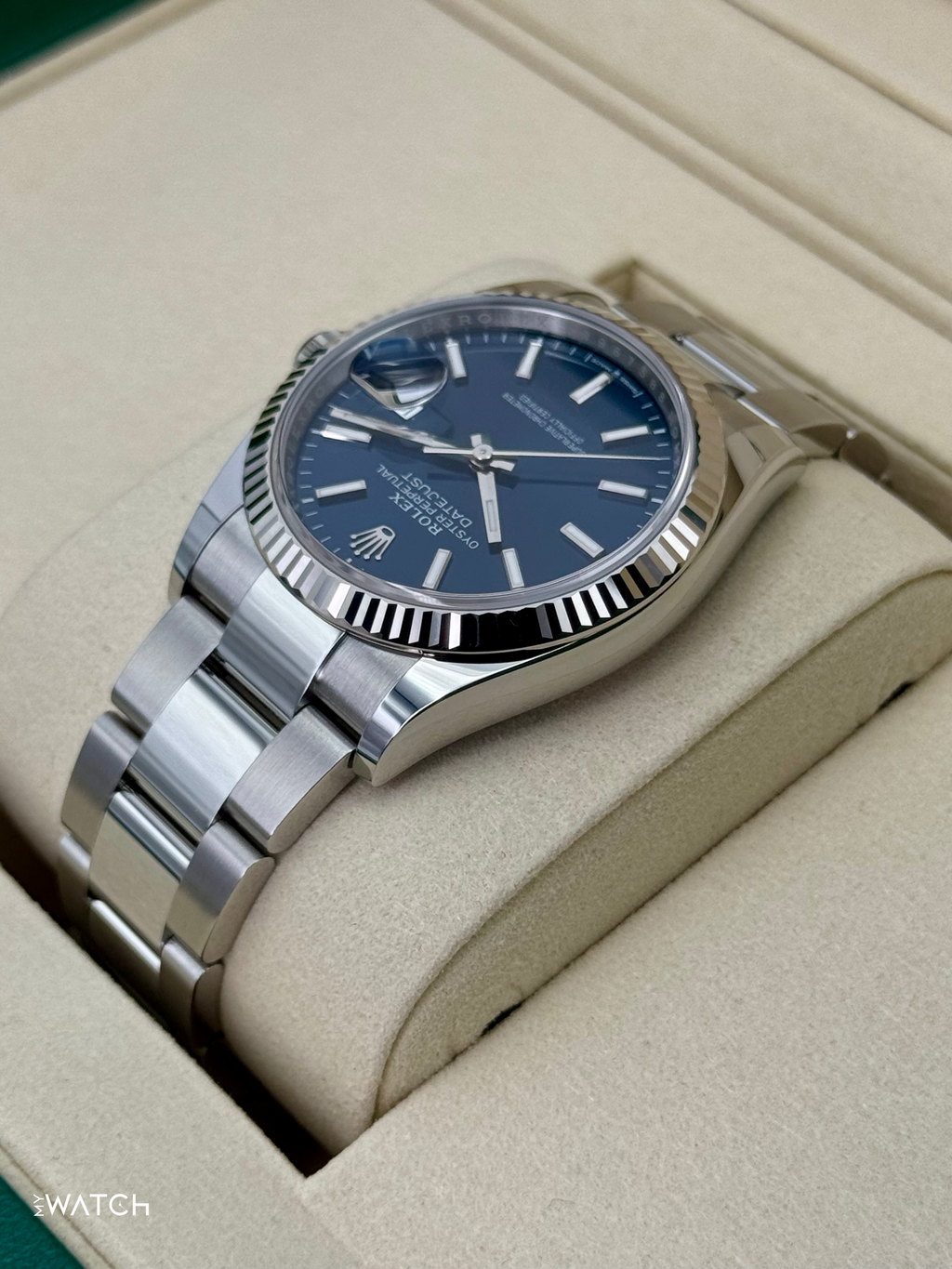 NEW 2025 Rolex Datejust 36mm 126234 Stainless Steel Oyster Blue Dial