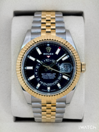 NEW 2026 Rolex Sky-Dweller 42mm 336933 Two-Tone Jubilee Black Dial