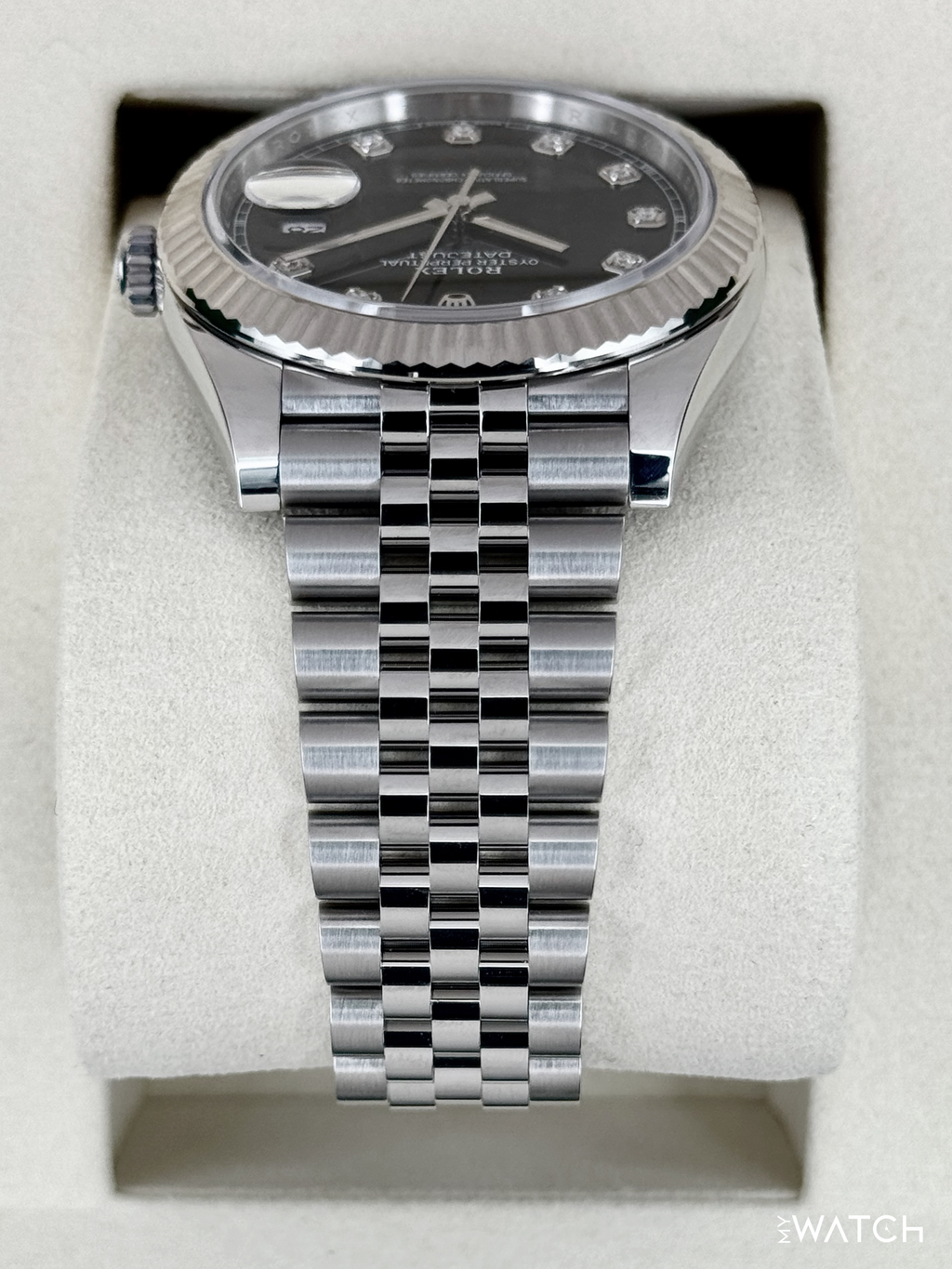NEW 2026 Rolex Datejust 41mm 126334 Stainless Steel Jubilee Black Diamond Dial