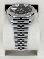 NEW 2026 Rolex Datejust 41mm 126334 Stainless Steel Jubilee Black Diamond Dial