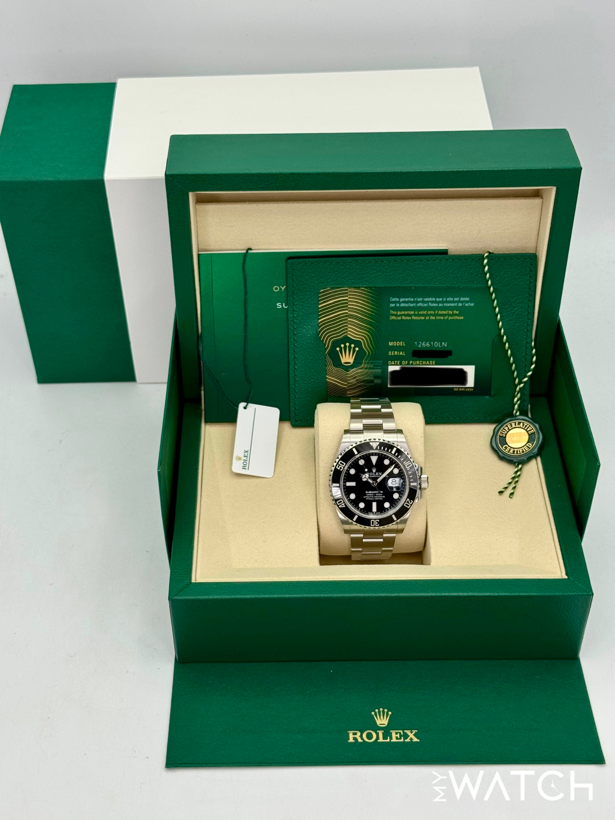 NEW 2025 Rolex Submariner 41mm 126610LN Stainless Steel Black Dial (STICKERED)
