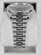 NEW 2026 Rolex Datejust 41mm 126334 Stainless Steel Jubilee Rhodium Diamond Dial