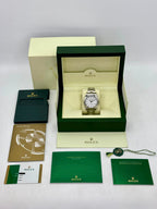 2015 Rolex Datejust 41mm 116300 Stainless Steel Oyster White Dial