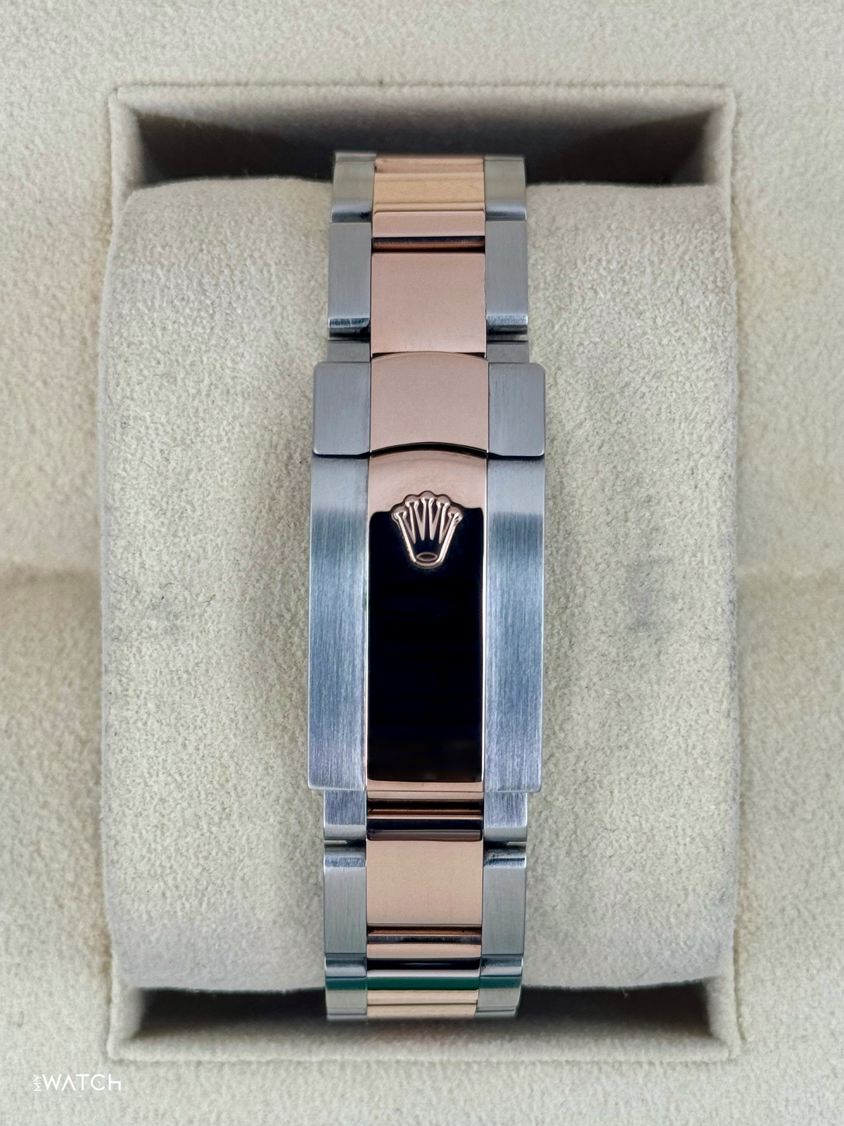 2017 Rolex Datejust 41mm 126331 Two-Tone Rose Gold Chocolate Dial