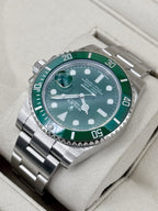 2019 Rolex Submariner Hulk 40mm 116610LV Green Dial
