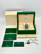 2024 Rolex Datejust 41mm 126334 Stainless Steel Jubilee Blue Dial