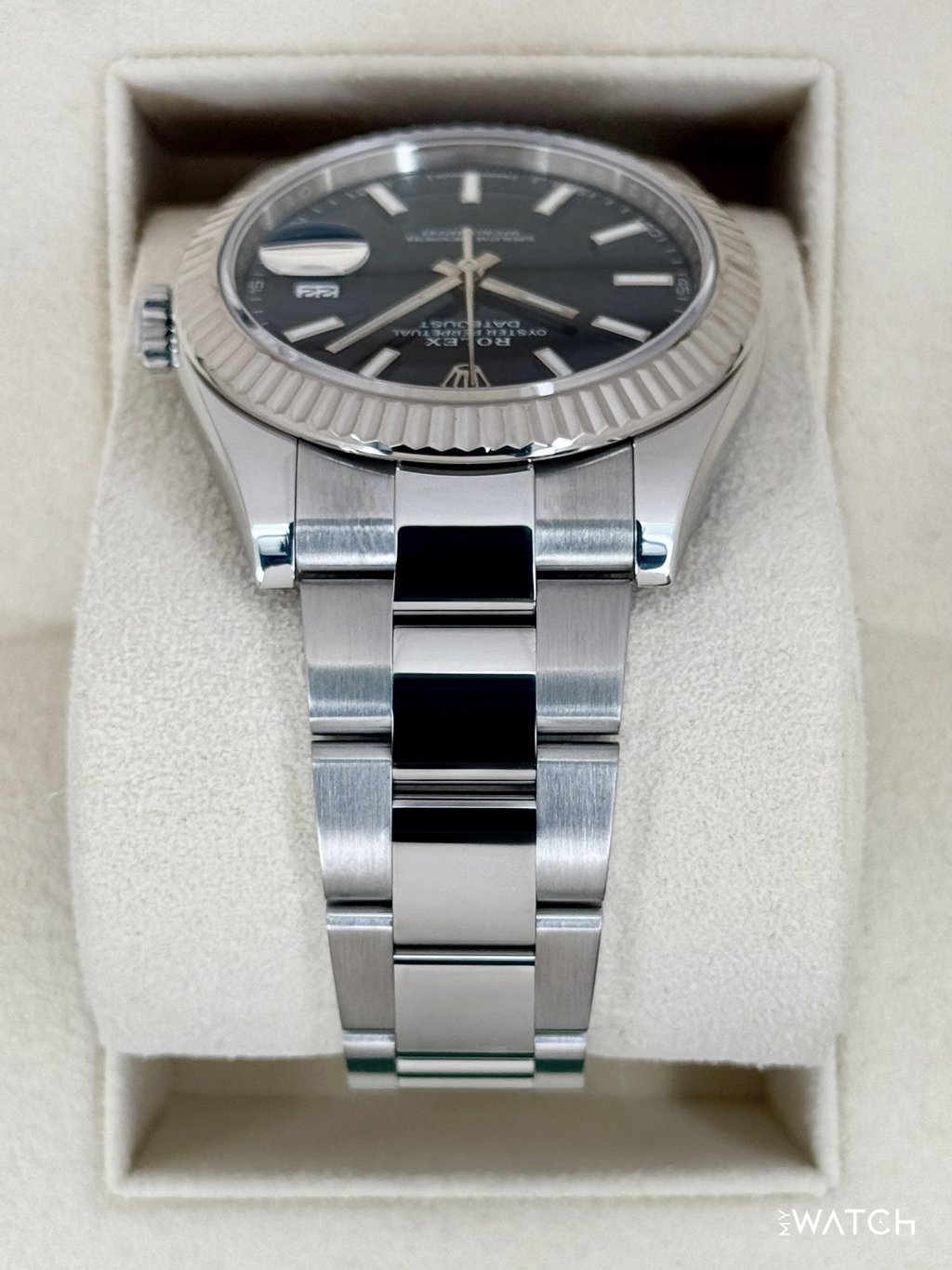 2021 Rolex Datejust 41mm 126334 Stainless Steel Oyster Blue Dial