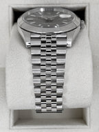 2024 Rolex Datejust 41mm 126300 Stainless Steel Jubilee Rhodium Dial