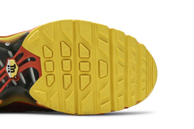 Nike Air Max Plus Fade Chrome Yellow Bright Crimson (GS)