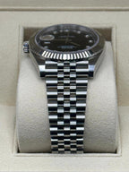 2019 Rolex Datejust 41mm 126334 Jubilee Black Diamond Dial