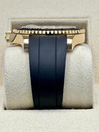 2023 Rolex Yacht-Master 42mm 226658 Gold Oysterflex Black Dial