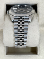 2023 Rolex Datejust 41mm 126300 Stainless Steel Jubilee Rhodium Dial
