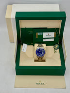 2016 Rolex Submariner Smurf 40mm 116619LB White Gold Blue Dial