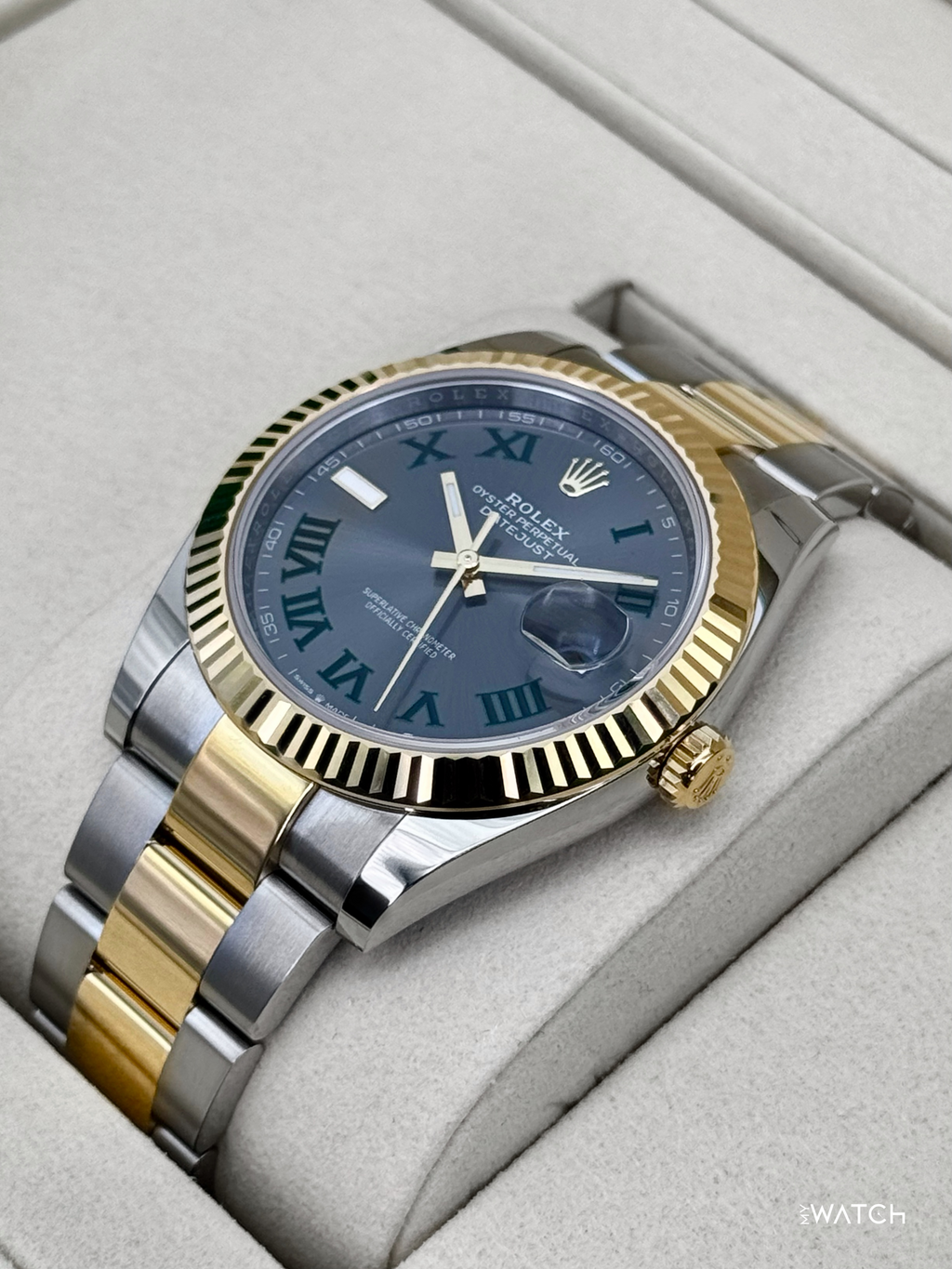 NEW 2026 Rolex Datejust 41mm 126333 Two-Tone Oyster Wimbledon Dial