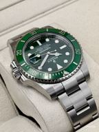 2019 Rolex Submariner “Hulk” 40mm 116610LV Green Dial