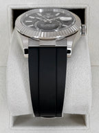 2024 Rolex Sky-Dweller 42mm 336239 White Gold Oysterflex Black Dial