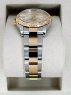 NEW 2026 Rolex Datejust 31mm 278273 Two-Tone Oyster Silver Diamond Dial