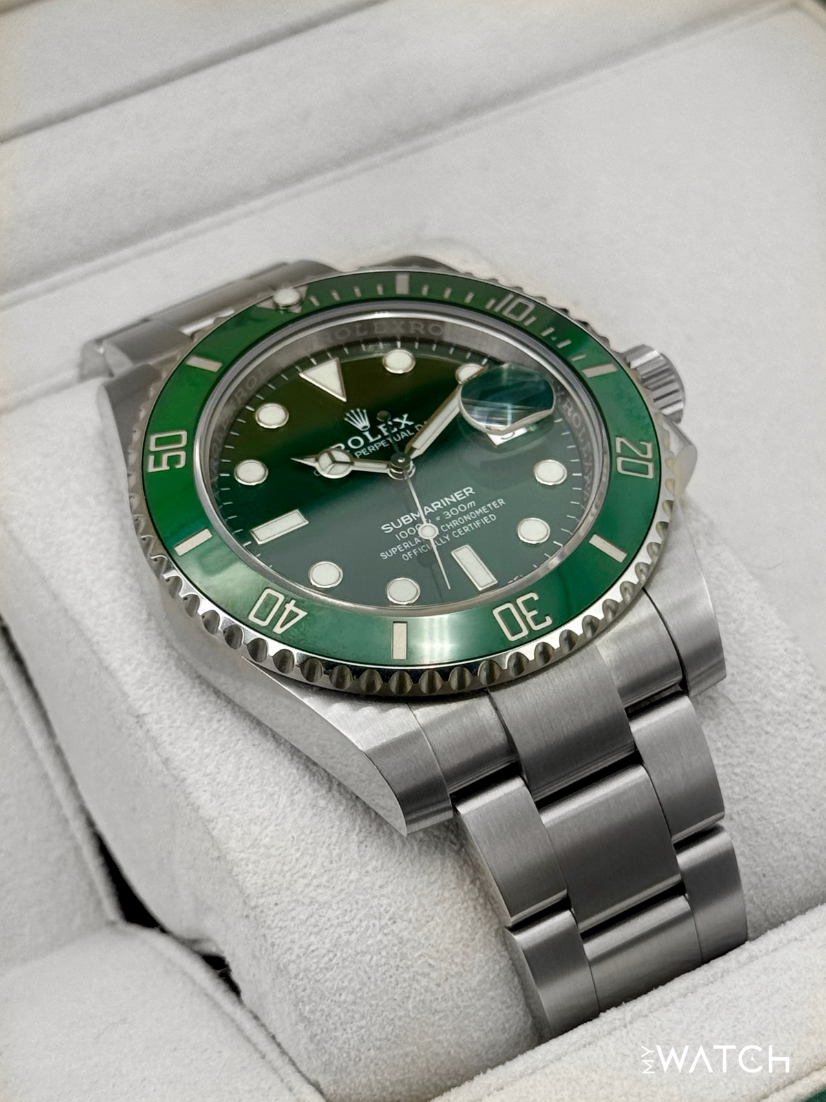 2020 Rolex Submariner “Hulk” 40mm 116610LV Green Dial "UNICORN"