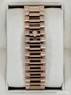 2022 Rolex Day-Date 40mm 228345RBR Rose Gold Chocolate Diamond Dial (STICKERED)