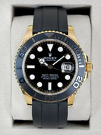 NEW 2026 Rolex Yacht-Master 42mm 226658 Gold Oysterflex Black Dial