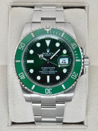 2016 Rolex Submariner Hulk 40mm 116610LV Green Dial
