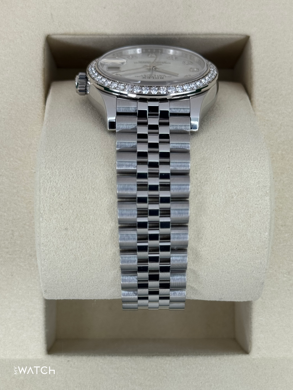 NEW 2025 Rolex Lady Datejust 31mm 278384RBR Jubilee MOP Diamond Dial
