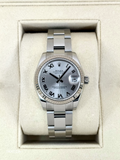 2015 Rolex Datejust 31mm 178274 Stainless Steel Oyster Silver Dial