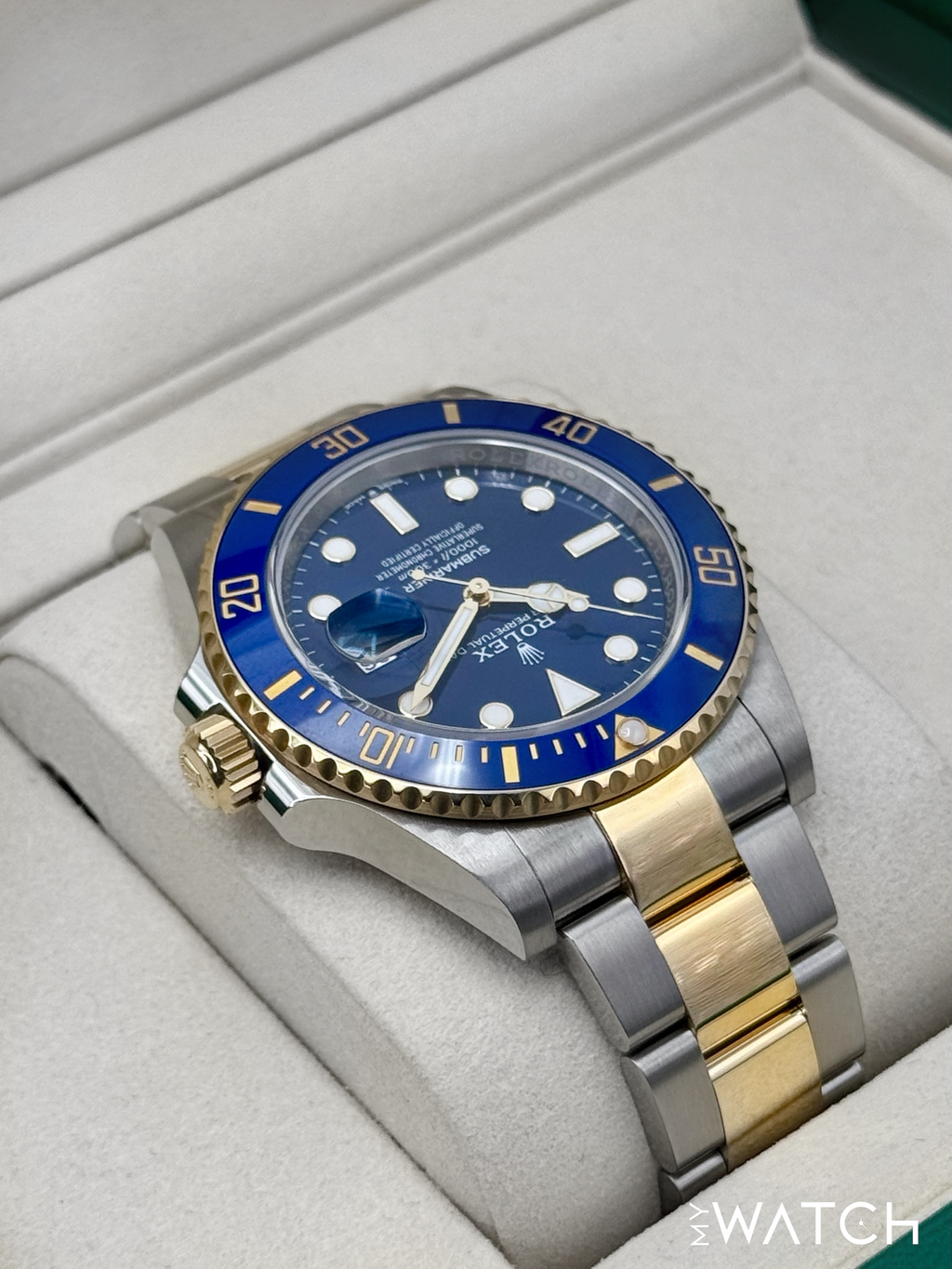 2025 Rolex Submariner "Bluesy" 41mm 126613LB Two-Tone Blue Dial