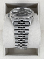 2019 Rolex Datejust 36mm 126234 Stainless Steel Jubilee Black Dial