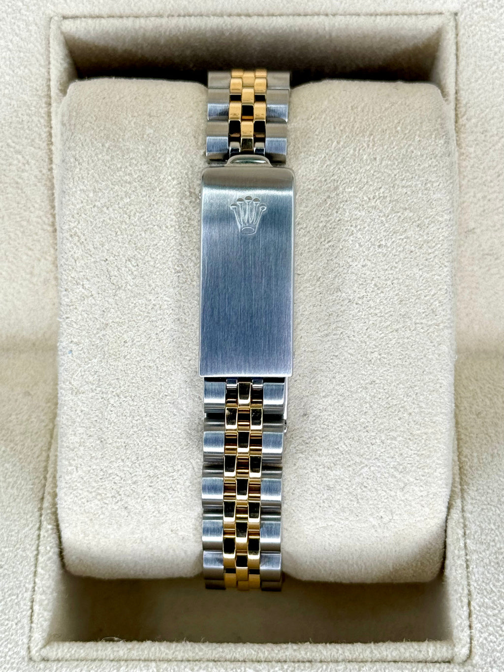 Rolex Lady-Datejust 28mm 79173 Two-Tone Blue 10 Diamond Dial
