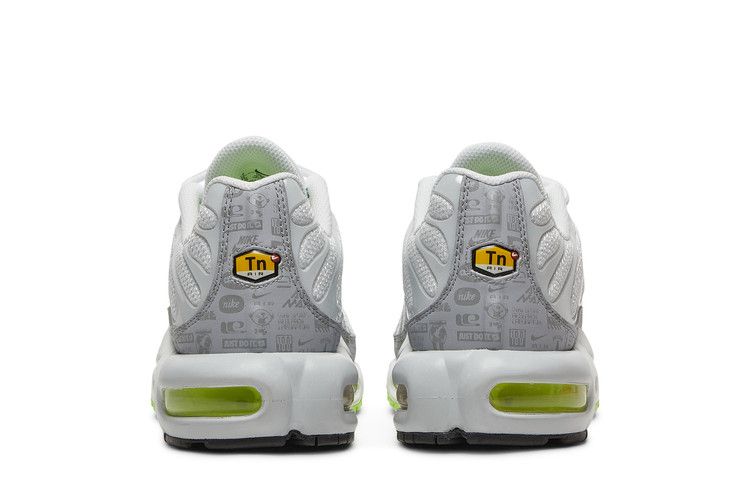 Nike Air Max Plus Platinum Grey Reflective Logos