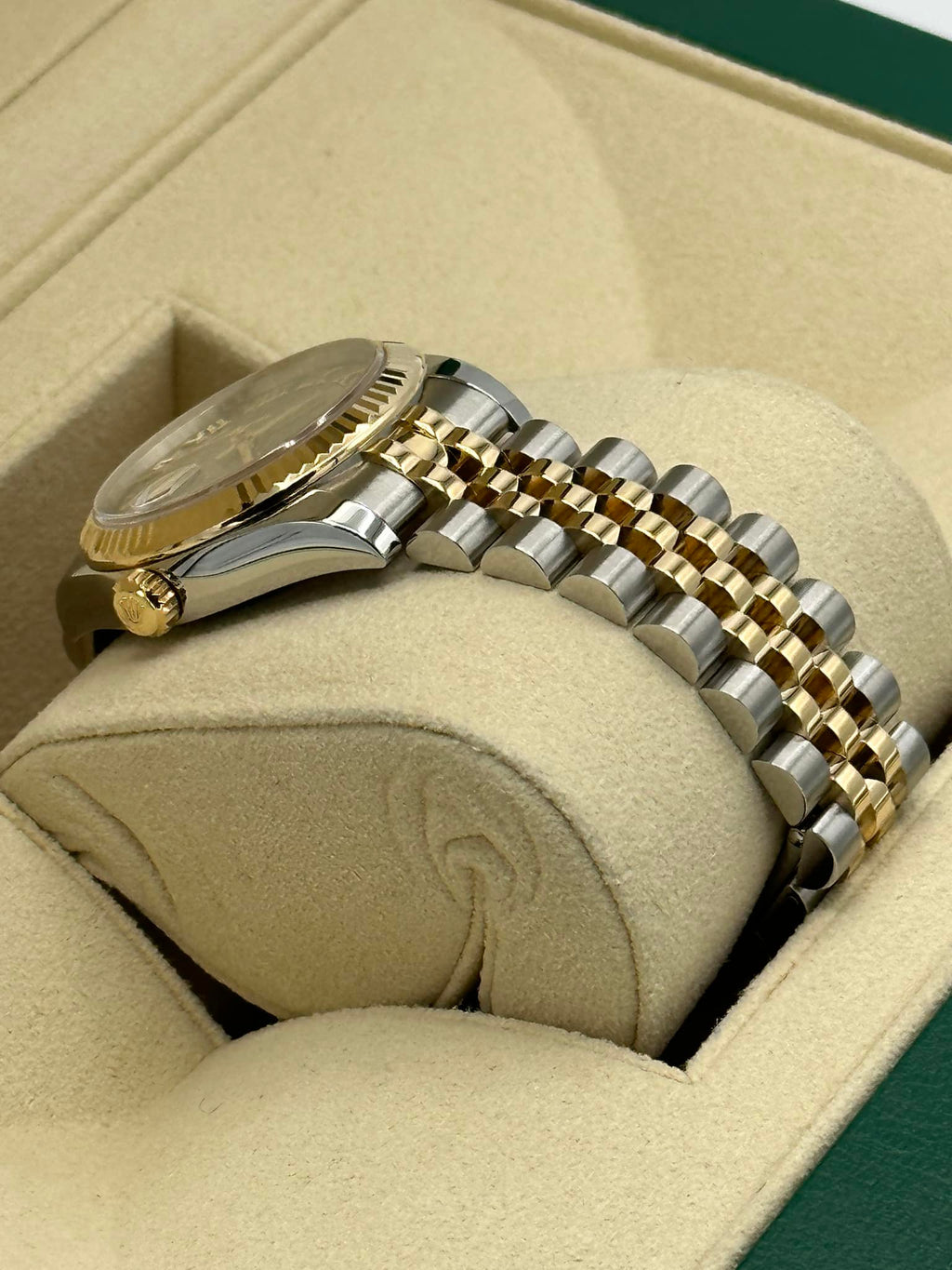 2019 Rolex Datejust 31mm  178273 Two-Tone Grey Roman Numeral Dial