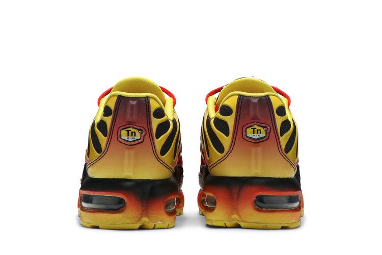 Nike Air Max Plus Fade Chrome Yellow Bright Crimson (GS)