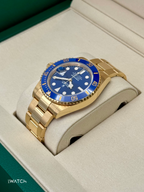 NEW 2025 Rolex Submariner "Bluesy" 41mm 126618LB Yellow Gold Blue Dial