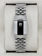 2024 Rolex Datejust 41mm 126300 Stainless Steel Jubilee Rhodium Dial