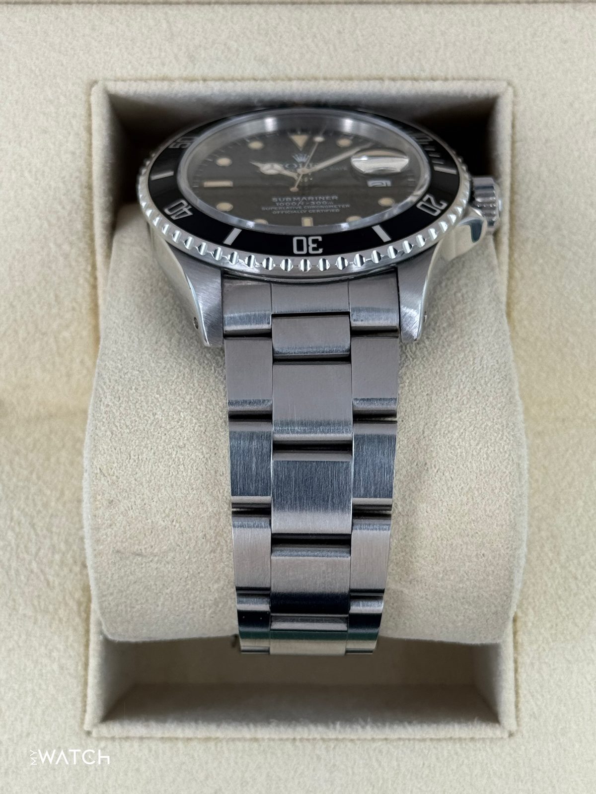 1982 Rolex Submariner 40mm 16800 Stainless Steel Black Dial