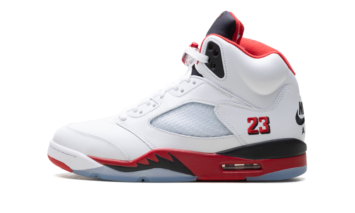 Air Jordan 5 "Fire Red - Black Tongue (2025)" HQ7978 101